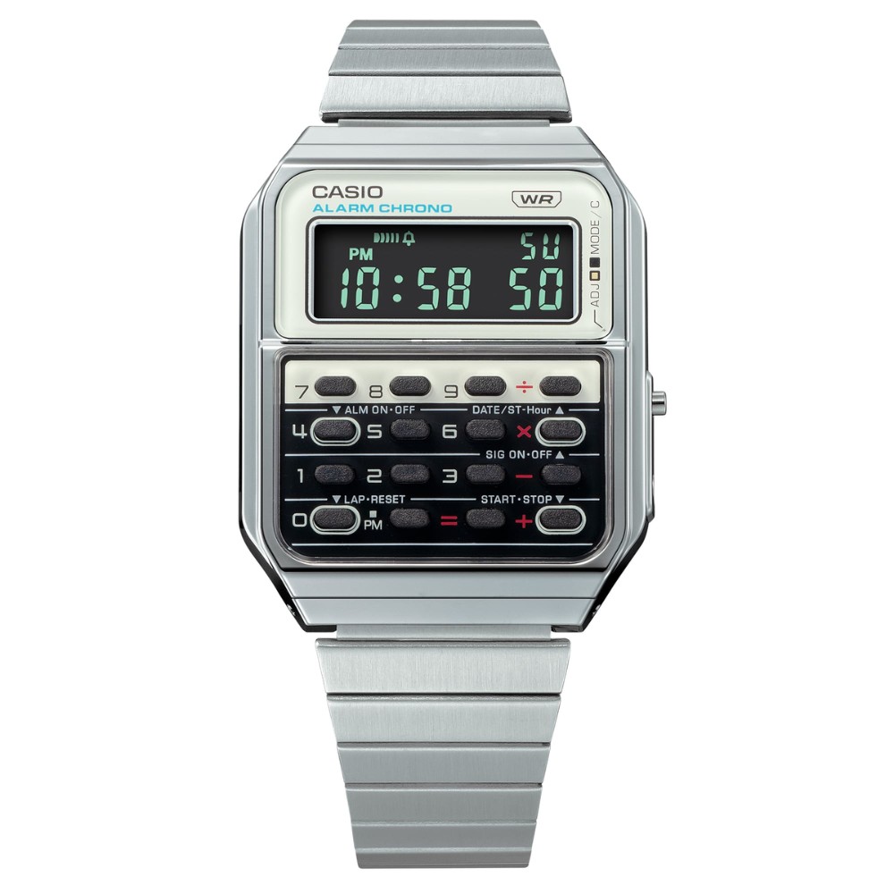 Casio 43.2 × 34.4 mm Unisex CA-500WE-7BDF
