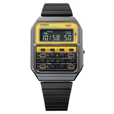 Casio 43.2 × 34.4 mm Unisex CA-500WEGG-9BDF chính hãng Casio 43.2 × 34.4 mm Unisex CA-500WEGG-9BDF