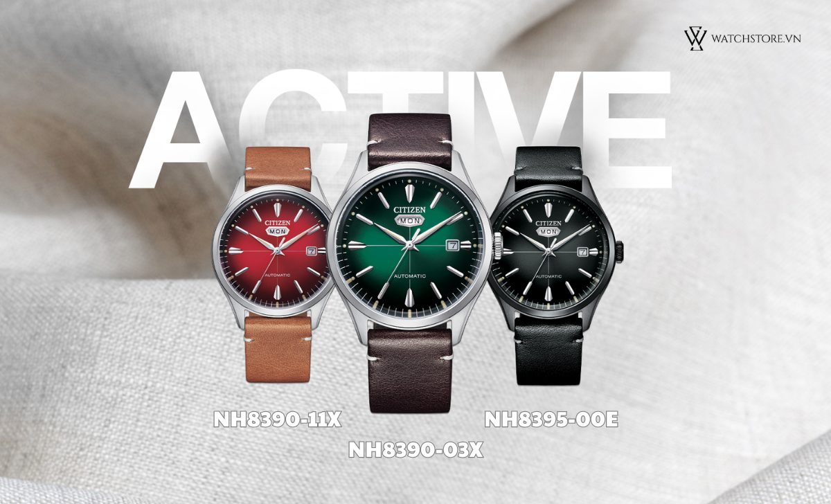 Chia tay Decao, Châu Bùi bén duyên đồng hồ thời trang Citizen C7 6 Citizen C7 Active