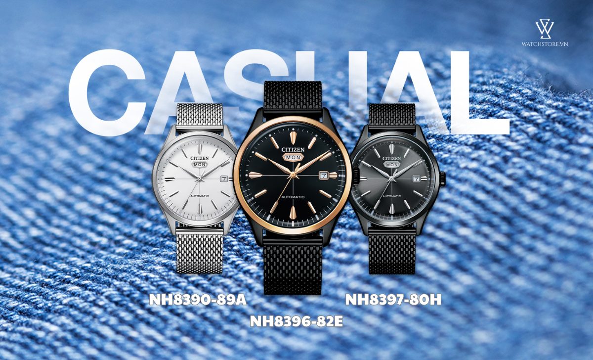 Chia tay Decao, Châu Bùi bén duyên đồng hồ thời trang Citizen C7 5 Citizen C7 Casual