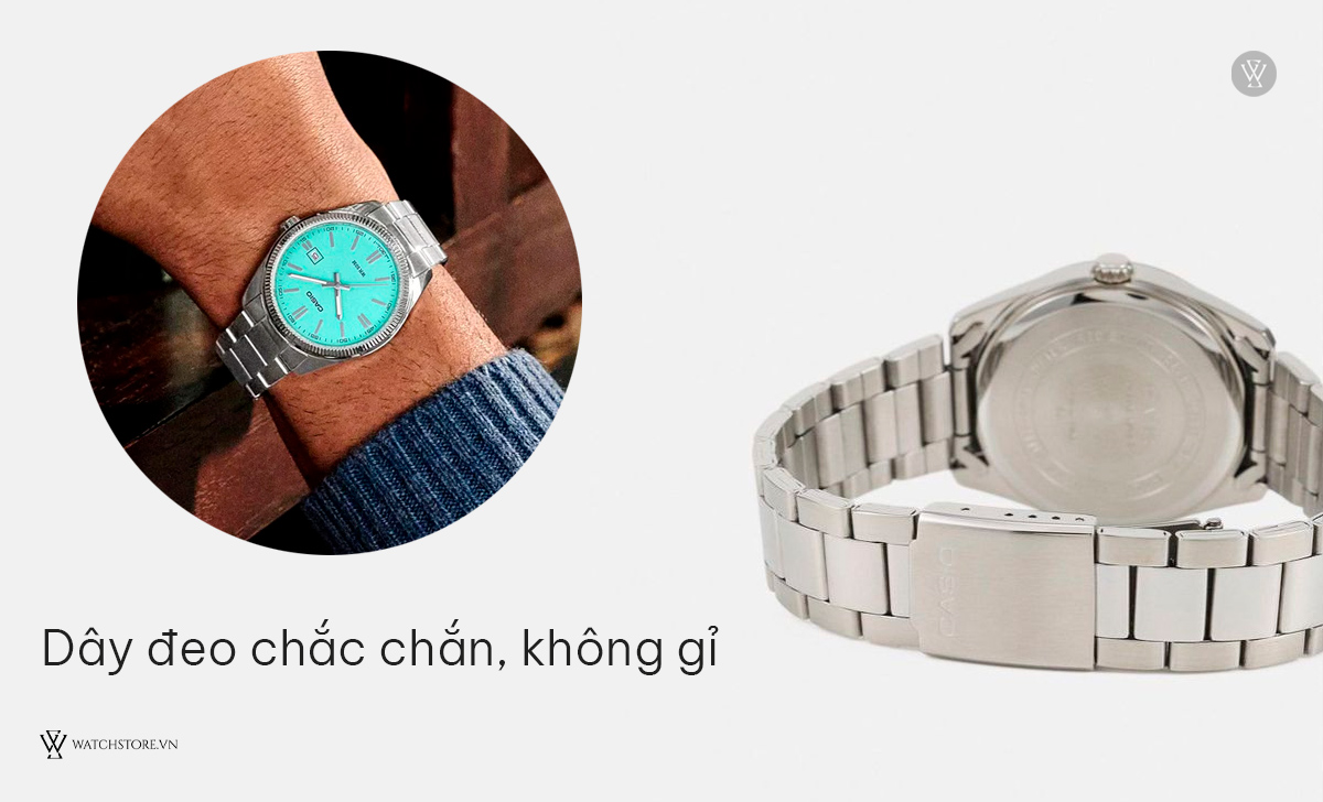 Dây đeo chắc chắn không gỉ