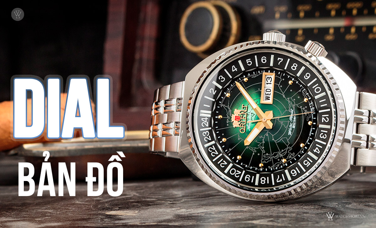 Dial đồng hồ là gì? Chi tiết 30 loại mặt số cần biết 31 Dial bản đồ