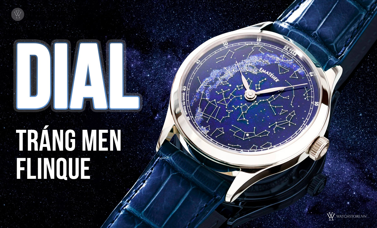 Dial đồng hồ là gì? Chi tiết 30 loại mặt số cần biết 20 Dial tráng men Flinque