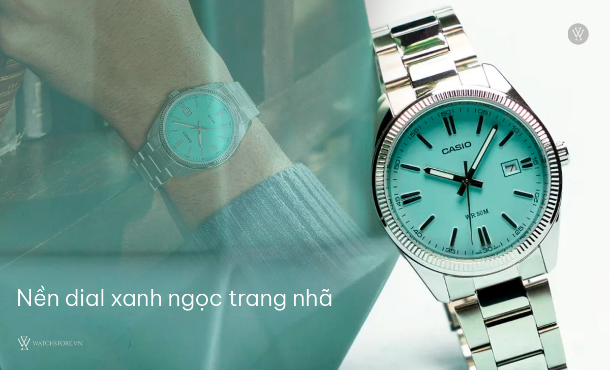 dial xanh ngọc trang nhã