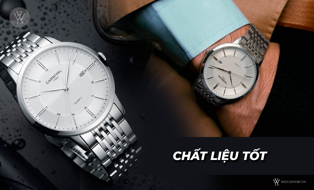 Đồng hồ Carnival của nước nào? 5 Model bán chạy nhất 2023 5 Đồng hồ Carnival chất liệu tốt