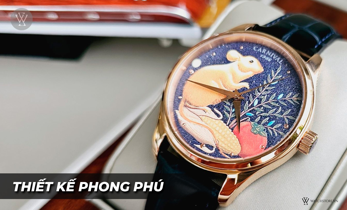 Đồng hồ Carnival của nước nào? 5 Model bán chạy nhất 2023 4 Đồng hồ Carnival thiết kế phong phú