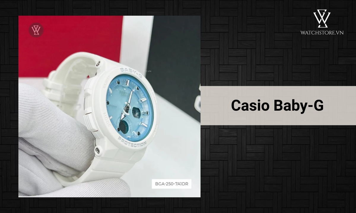 Casio Baby-G thể thao, chống nước tốt