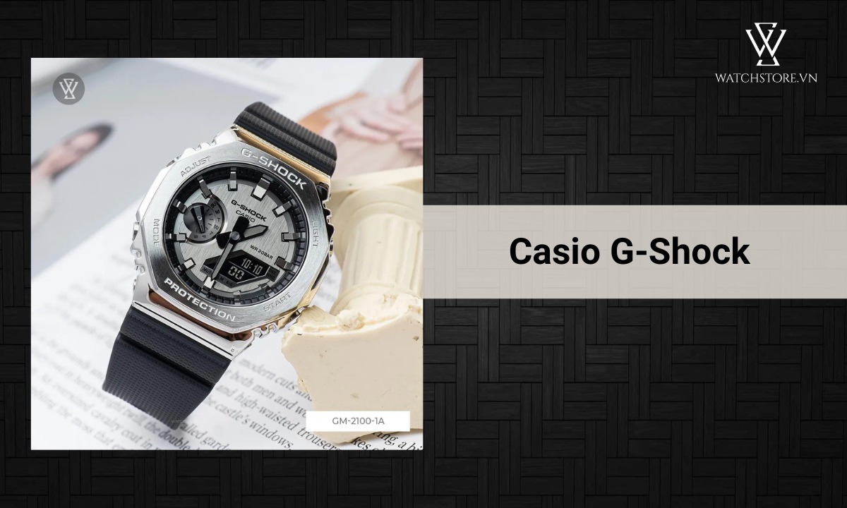 Dòng đồng hồ Casio G-shock chống nước cực hiệu quả