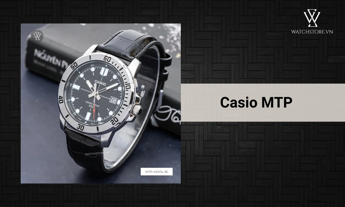 Đồng hồ Casio MTP chống nước tốt