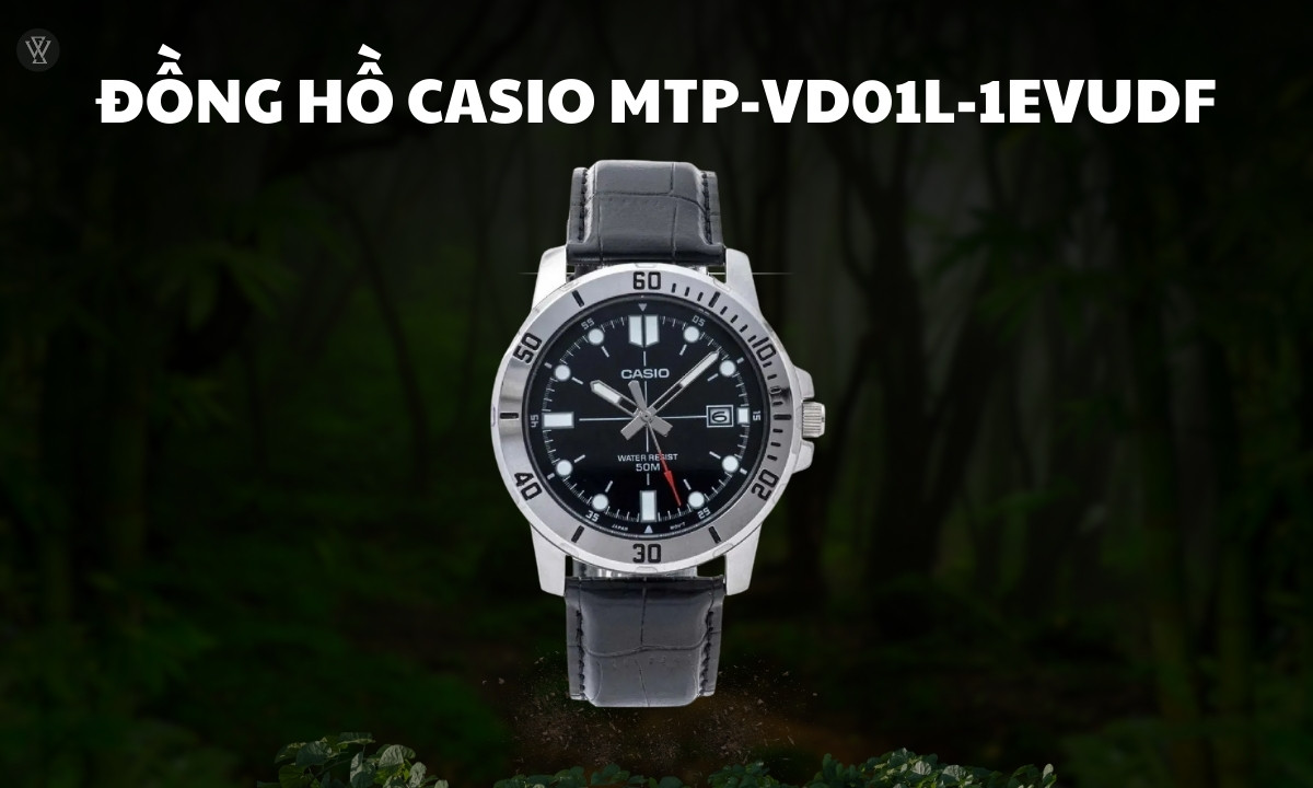 Đồng Hồ Casio Nam MTP-VD01L-1EVUDF