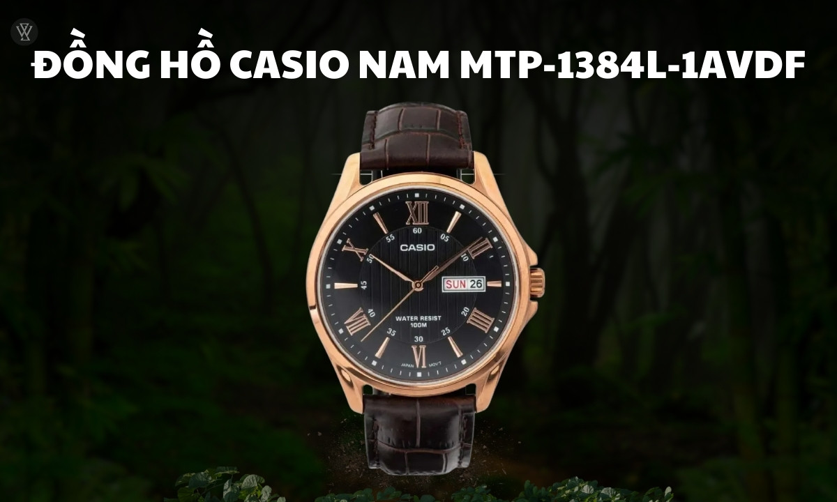 Đồng Hồ Casio Mtp Nam MTP-1384L-1AVDF