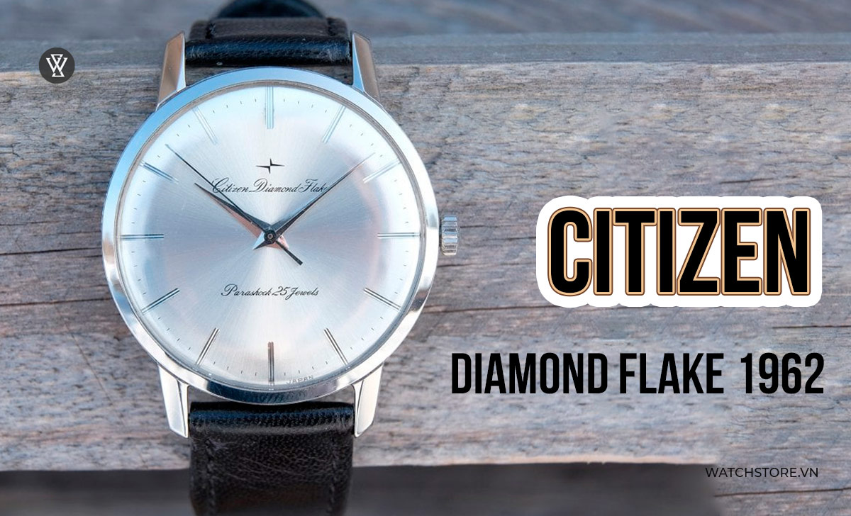 6 mẫu đồng hồ Citizen cổ biểu trưng thương hiệu đáng sưu tầm 2 đồng hồ Citizen cổ Diamond Flake 1962