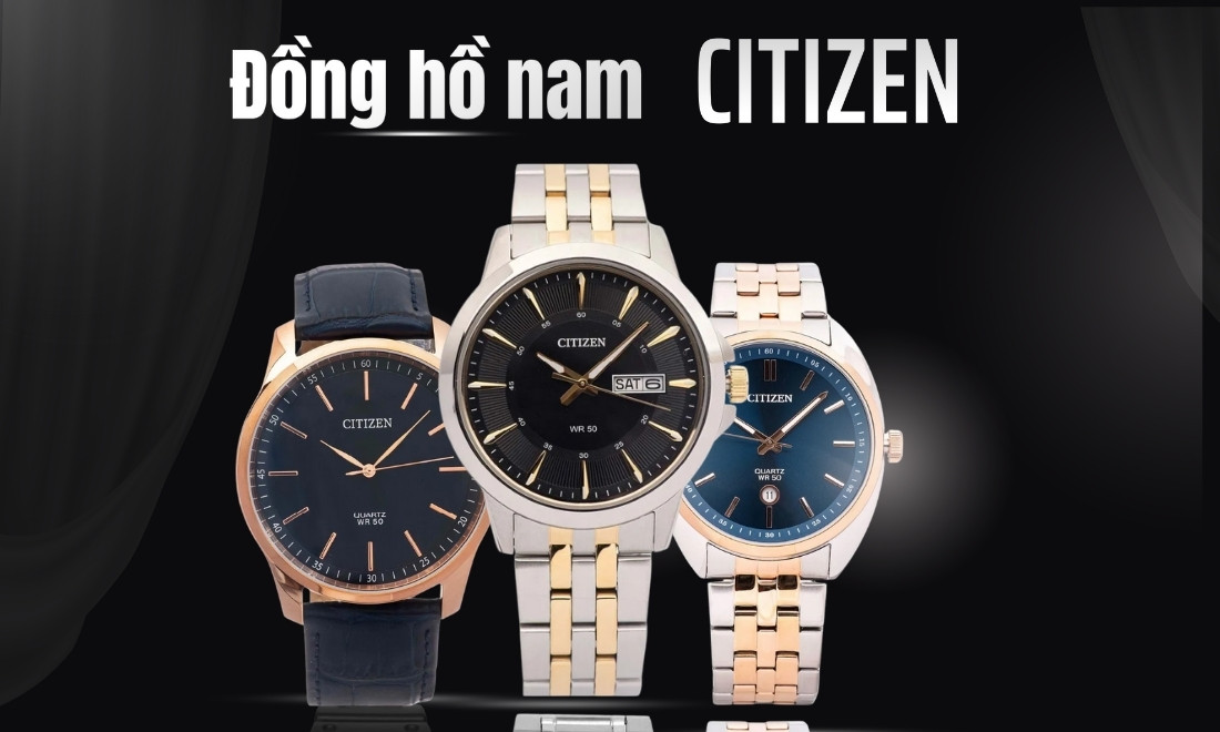 TOP 10 hãng đồng hồ cho học sinh nam cấp 3 rẻ – đẹp – bền nhất hiện nay 4 Citizen vỏ titanium nhẹ