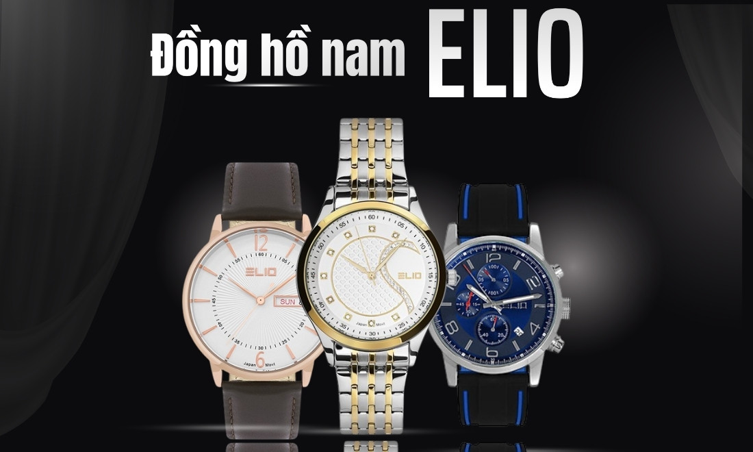 TOP 10 hãng đồng hồ cho học sinh nam cấp 3 rẻ – đẹp – bền nhất hiện nay 5 Đồng hồ Elio trẻ trung, năng động