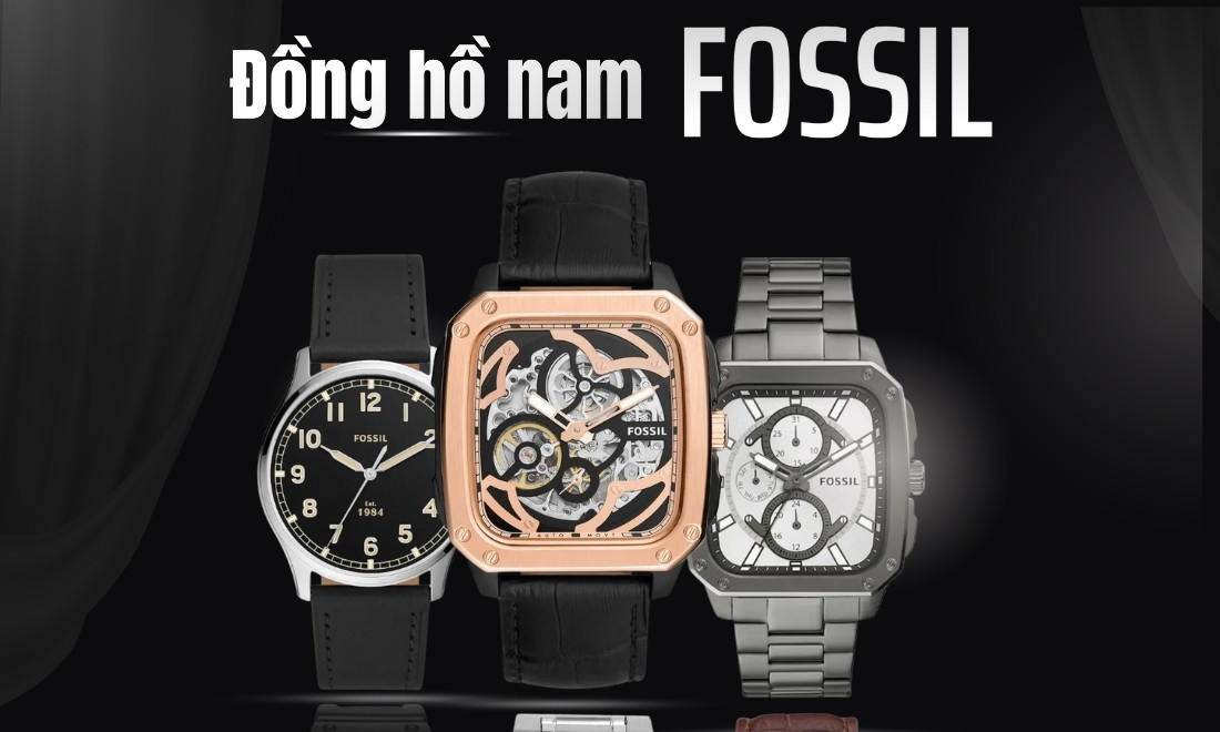TOP 10 hãng đồng hồ cho học sinh nam cấp 3 rẻ – đẹp – bền nhất hiện nay 8 Fossil chất liệu cao cấp với kiểu dáng thời trang