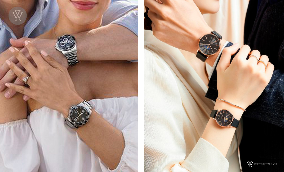 Ý nghĩa tặng đồng hồ cho bạn gái? Top 5 mẫu đẹp 2024 2 Đồng hồ kết nối yêu thương