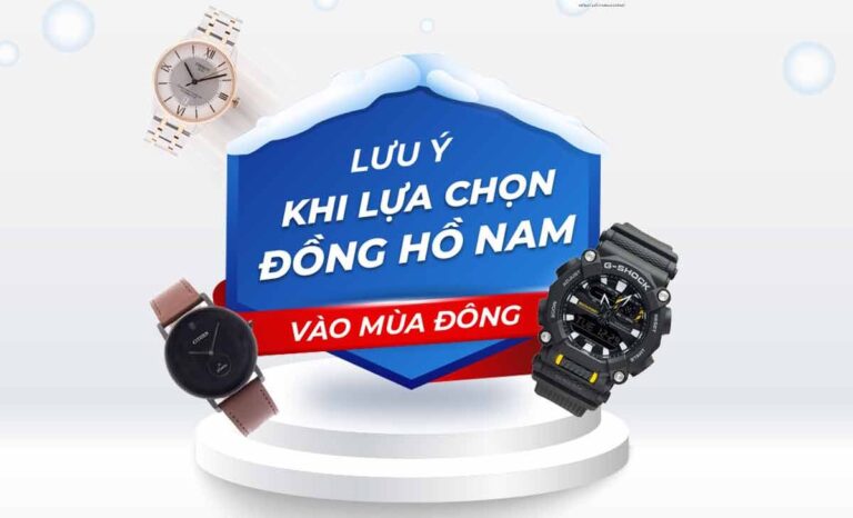 Những lưu ý khi chọn đồng hồ nam vào mùa đông 1 Những lưu ý khi chọn đồng hồ nam vào mùa đông