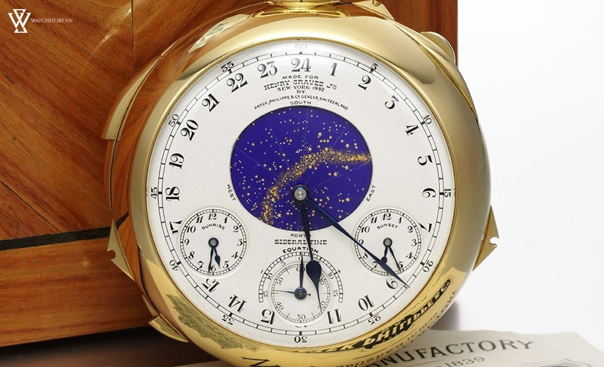 Khám phá top 5 đồng hồ Patek Philippe đắt nhất thế giới - Ảnh 6 Khám phá top 5 đồng hồ Patek Philippe đắt nhất thế giới - Ảnh 6