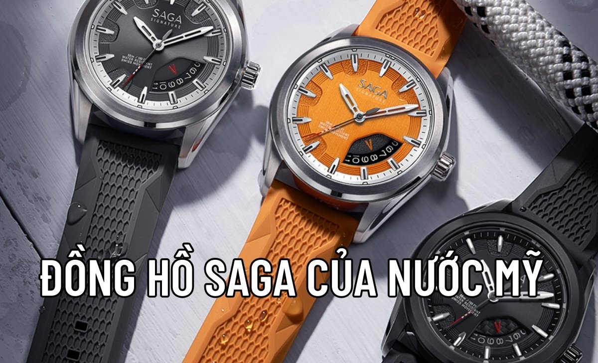 Đồng hồ Saga của nước nào? Chất lượng, giá bán, mẫu đẹp 1 Đồng hồ Saga của nước Mỹ