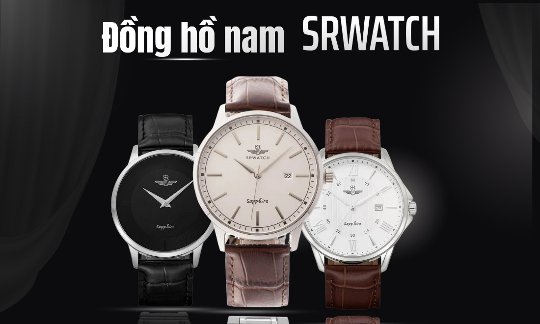 TOP 10 hãng đồng hồ cho học sinh nam cấp 3 rẻ – đẹp – bền nhất hiện nay 6 Thiết kế tối giản của SRWatch