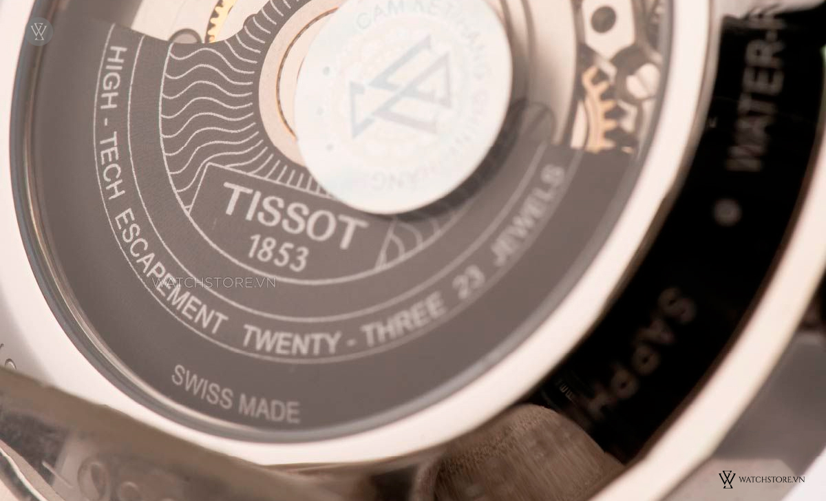 Phân biệt đồng hồ Tissot thật và đồng hồ Tissot 1853 Trung Quốc 6 đồng hồ Tissot chuẩn Swiss Made