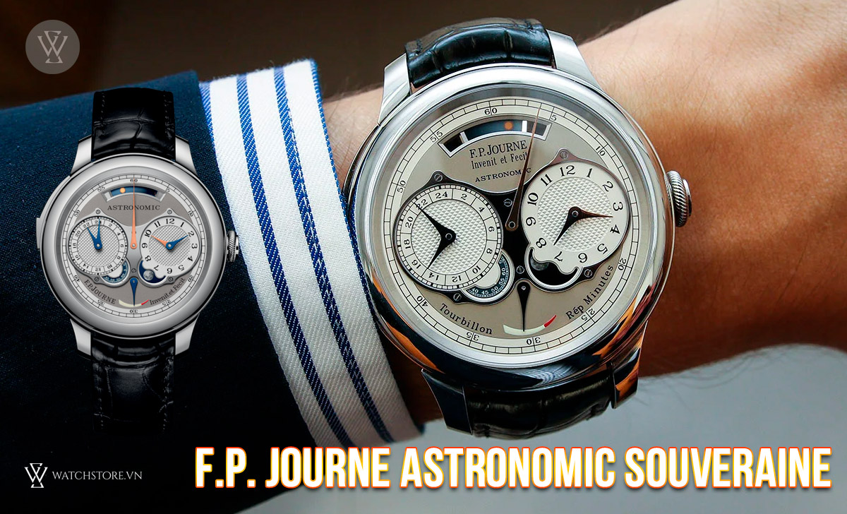 Minute Repeater trên đồng hồ là gì? Cơ chế hoạt động cụ thể 9 F.P. Journe Astronomic Souveraine