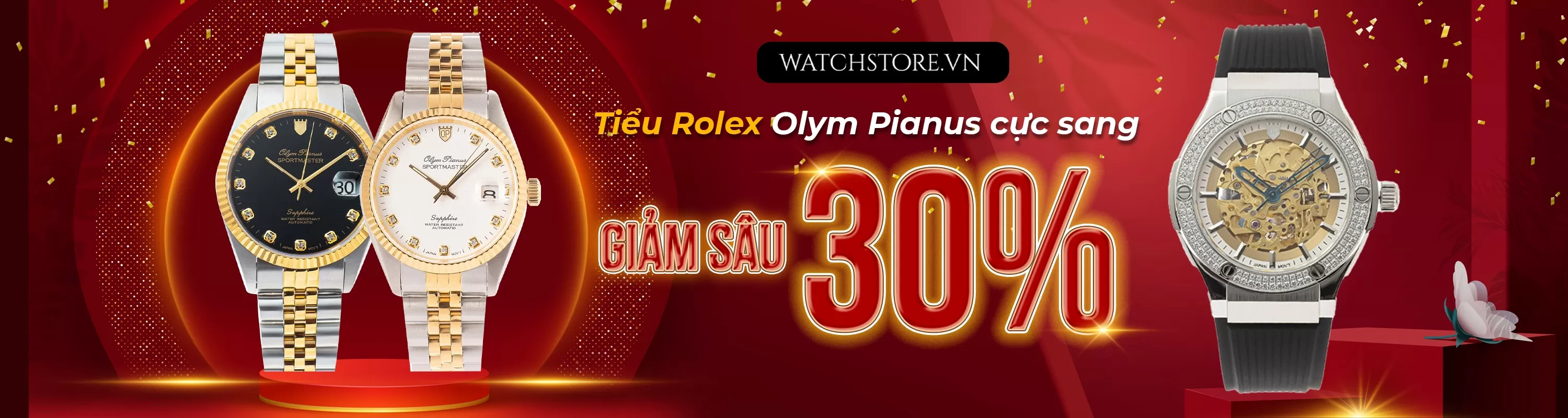 WatchStore.vn - Đồng Hồ Chính Hãng 6 giam sau tieu rolex