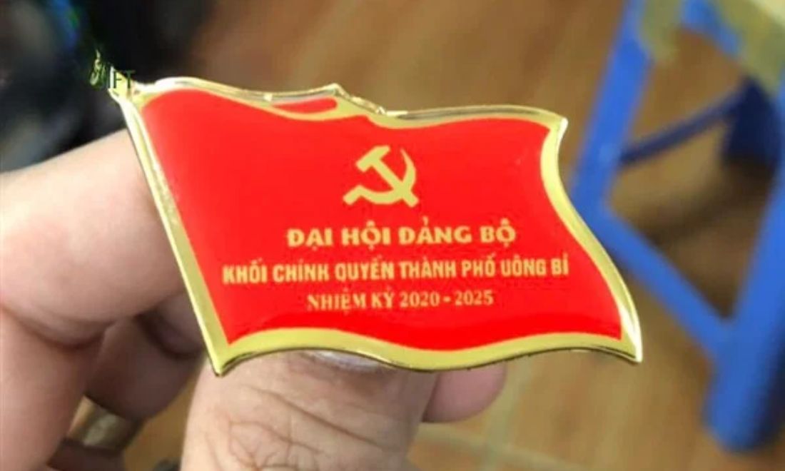 Top Quà Tặng Đại Hội Đảng Ý Nghĩa, Được Lòng Mọi Đại Biểu 7 Huy hiệu - Phù hiệu
