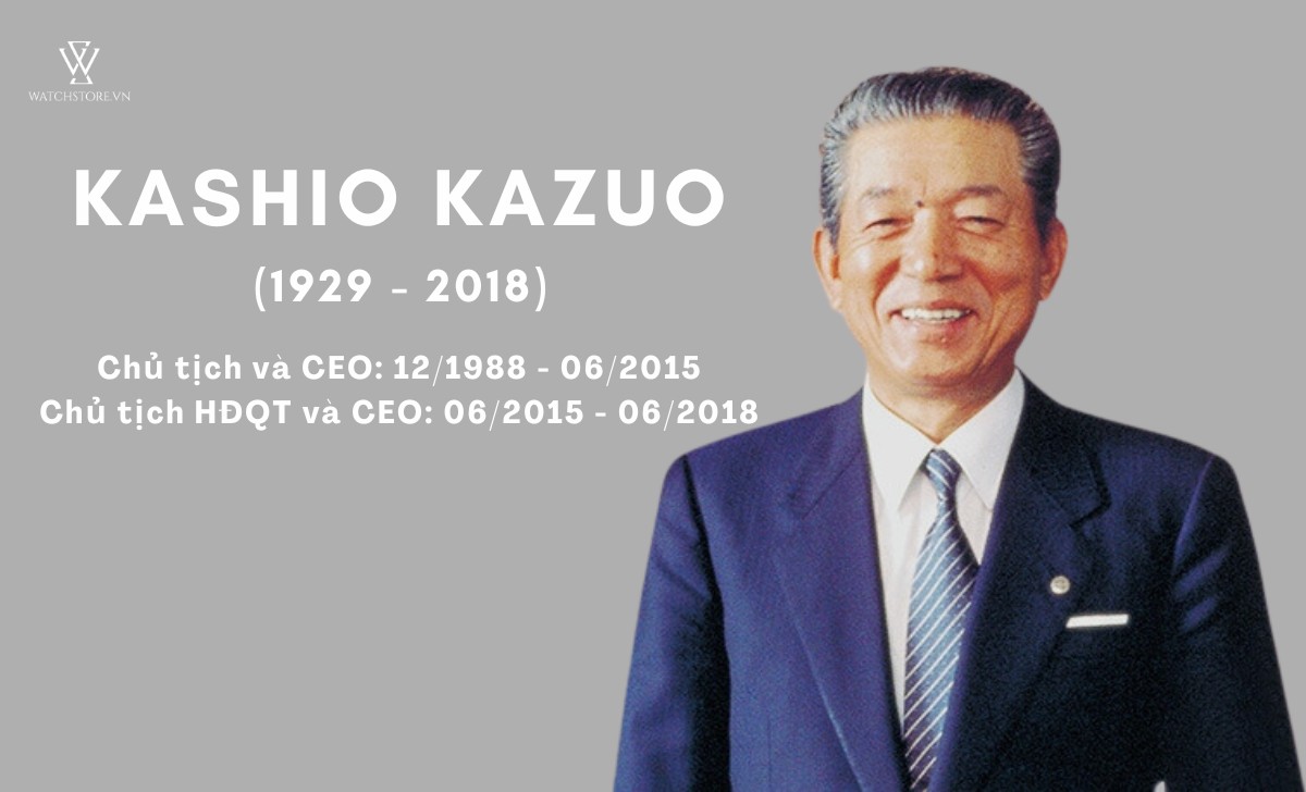 Chuyện 4 anh em Casio thành lập thương hiệu đồng hồ rẻ bền 4 Kashio Kazuo