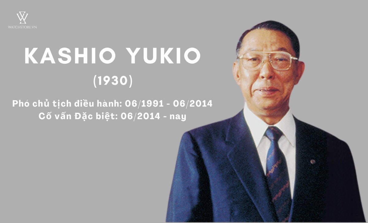 Chuyện 4 anh em Casio thành lập thương hiệu đồng hồ rẻ bền 5 Kashio Yukio