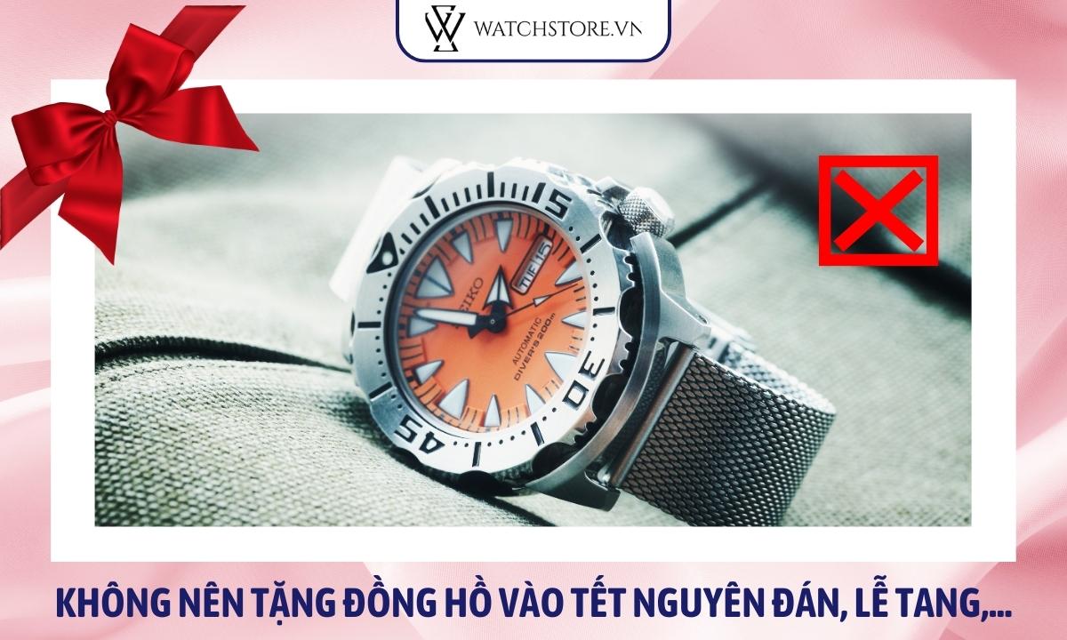 Tặng đồng hồ có ý nghĩa gì cho từng đối tượng? Lưu ý khi lựa chọn 7 Không nên tặng đồng hồ vào Tết Nguyên Đán, lễ tang,...