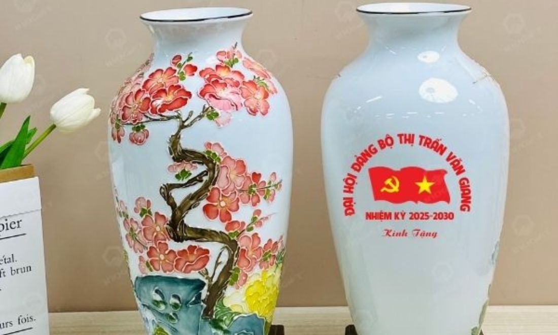 Top Quà Tặng Đại Hội Đảng Ý Nghĩa, Được Lòng Mọi Đại Biểu 22 Lọ hoa gốm sứ