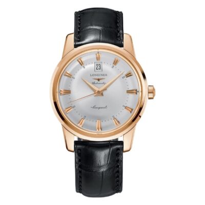 Đồng hồ Longines 40mm Nam L1.645.8.75.4 chính hãng Ảnh sản phẩm Longines 40mm Nam L1.645.8.75.4