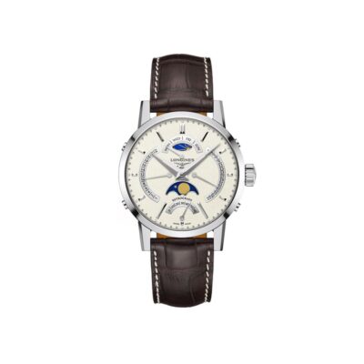 Đồng hồ Longines 42mm Nam L4.828.4.92.2 chính hãng Ảnh sản phẩm Longines 42mm Nam L4.828.4.92.2