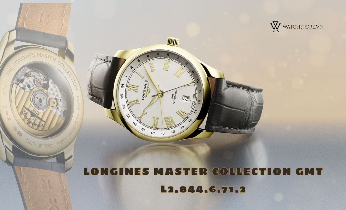Danh sách 11 mẫu đồng hồ Longines mới nhất phát hành 2024 10 Longines Master Collection GMT L2.844.6.71.2