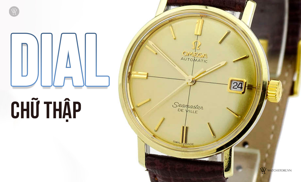 Dial đồng hồ là gì? Chi tiết 30 loại mặt số cần biết 16 mặt Dial Chữ Thập