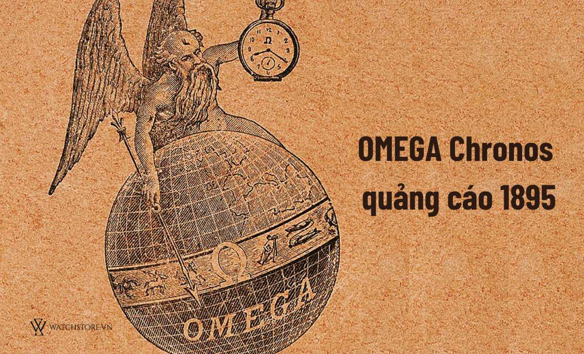 Omega Chronos quảng cáo 1895
