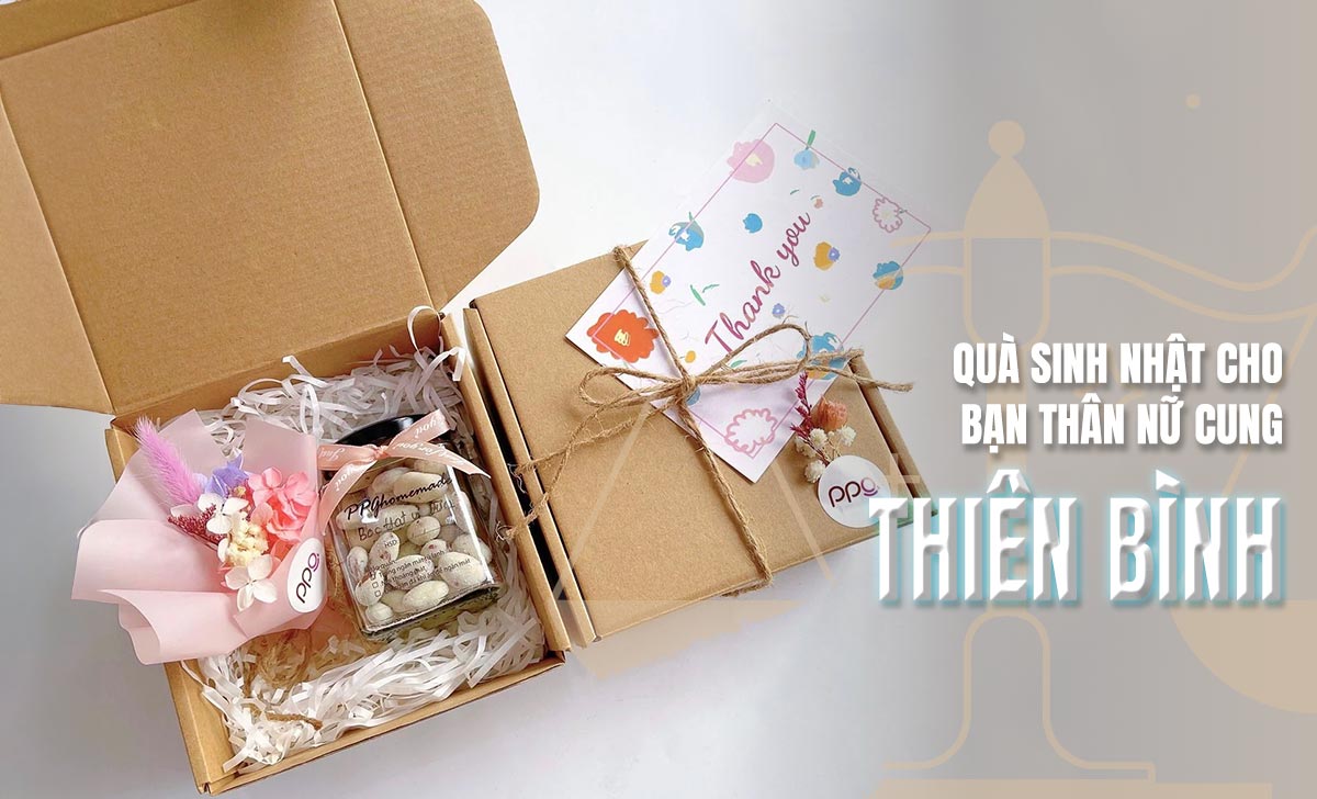 Tặng quà sinh nhật cho bạn thân nữ 12 cung hoàng đạo 7 quà sinh nhật cho bạn thân nữ cung Thiên Bình