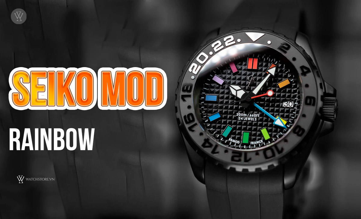 Seiko Mod Rainbow