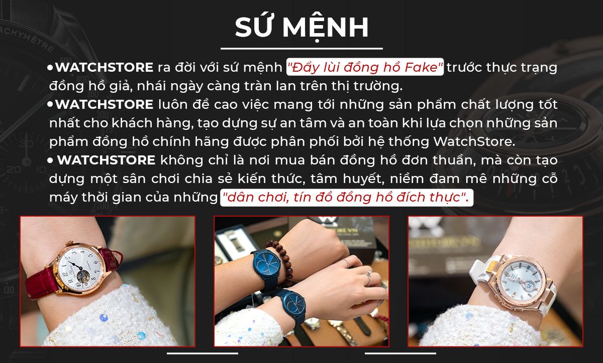 Chào mừng quý khách hàng đã đến với watchstore.vn! - Ảnh 3 Chào mừng quý khách hàng đã đến với watchstore.vn! - Ảnh 3
