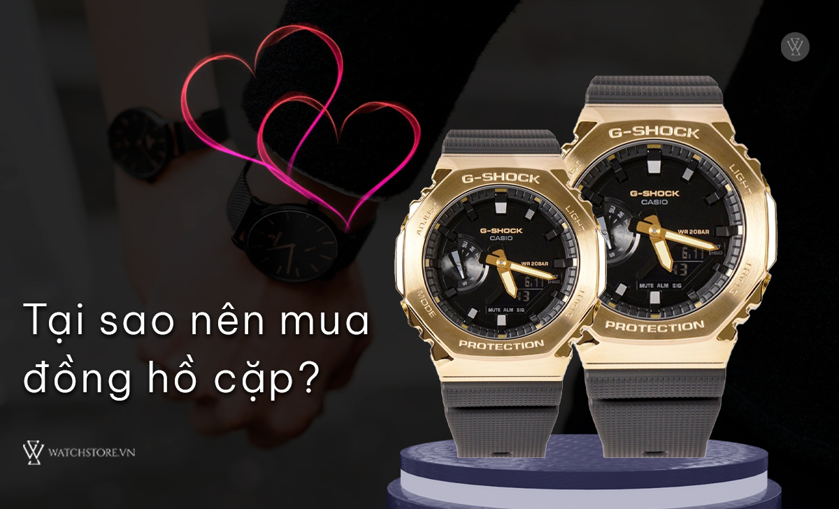 Những mẫu đồng hồ cặp đeo tay đẹp nhất làm quà kỷ niệm 2024 2 Tại sao nên mua đồng hồ cặp