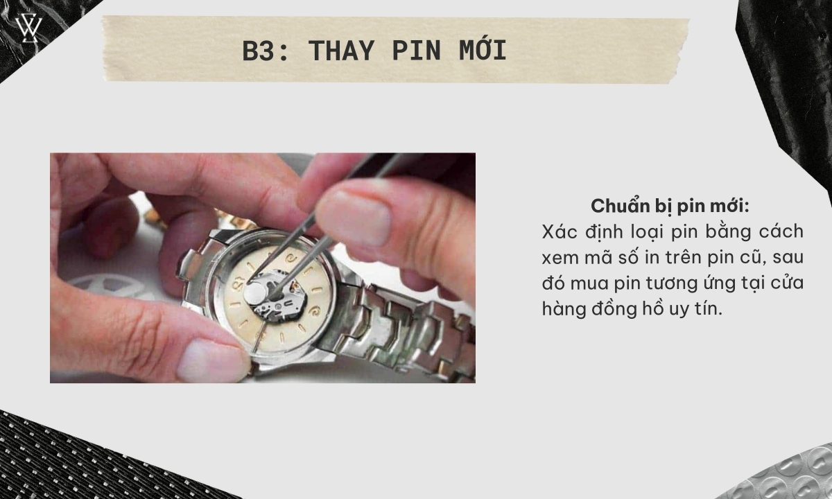 Cách thay pin đồng hồ Casio cực kỳ đơn giản tại nhà 7 thay đúng pin và đúng vị trí pin