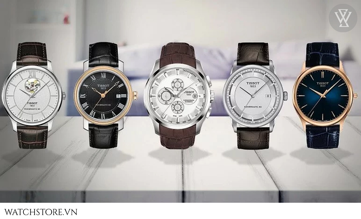 Các hãng đồng hồ nam tầm trung thời thượng, tinh tế, đáng mua 5 tissot 5