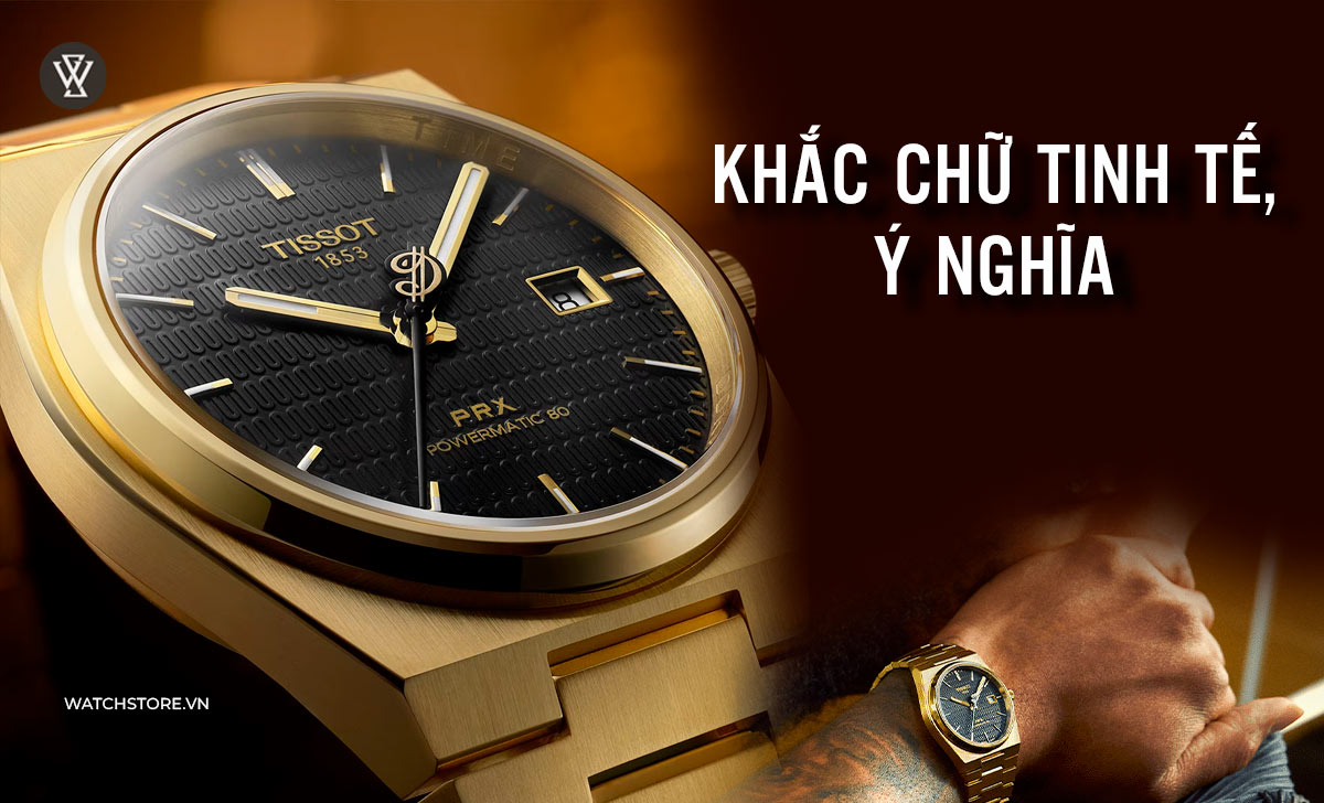 Tissot PRX Damian Lillard khắc chữ tinh tế