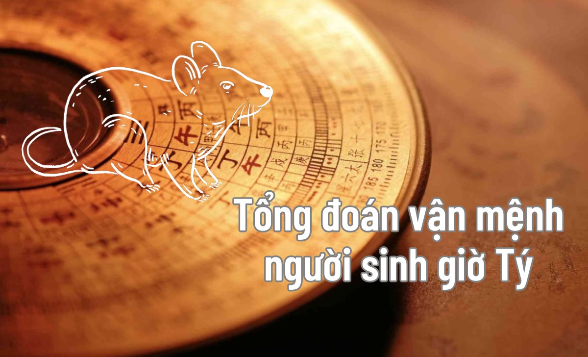 Tổng đoán vận mệnh người sinh giờ Tý
