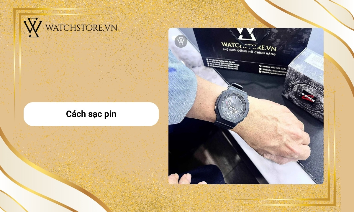 Tough Solar là gì? Mách bạn cách sạc công nghệ Tough Solar 2 Cách nạp năng lượng đồng hồ Tough Solar