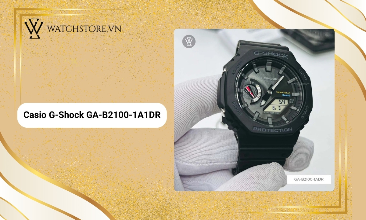 Tough Solar là gì? Mách bạn cách sạc công nghệ Tough Solar 8 Casio G-Shock Nam GA-B2100-1A1DR nam tính