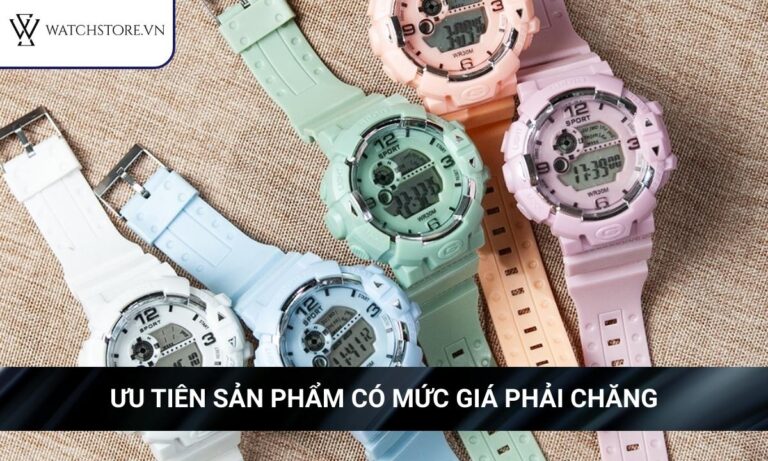 Một vài lưu ý khi mua đồng hồ dành cho học sinh nữ cấp 2