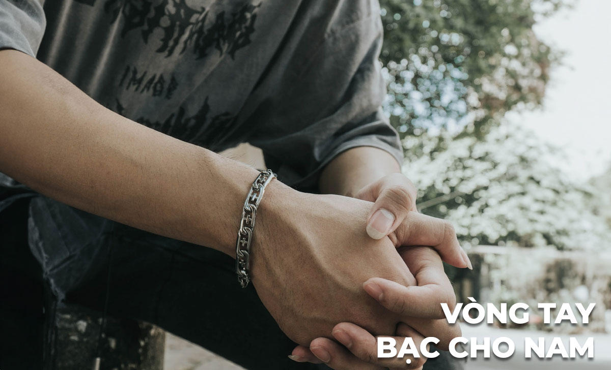 Con trai thích con gái tặng quà gì nhất? 10 món quà làm chàng vui 10 Vòng tay bạc cho nam