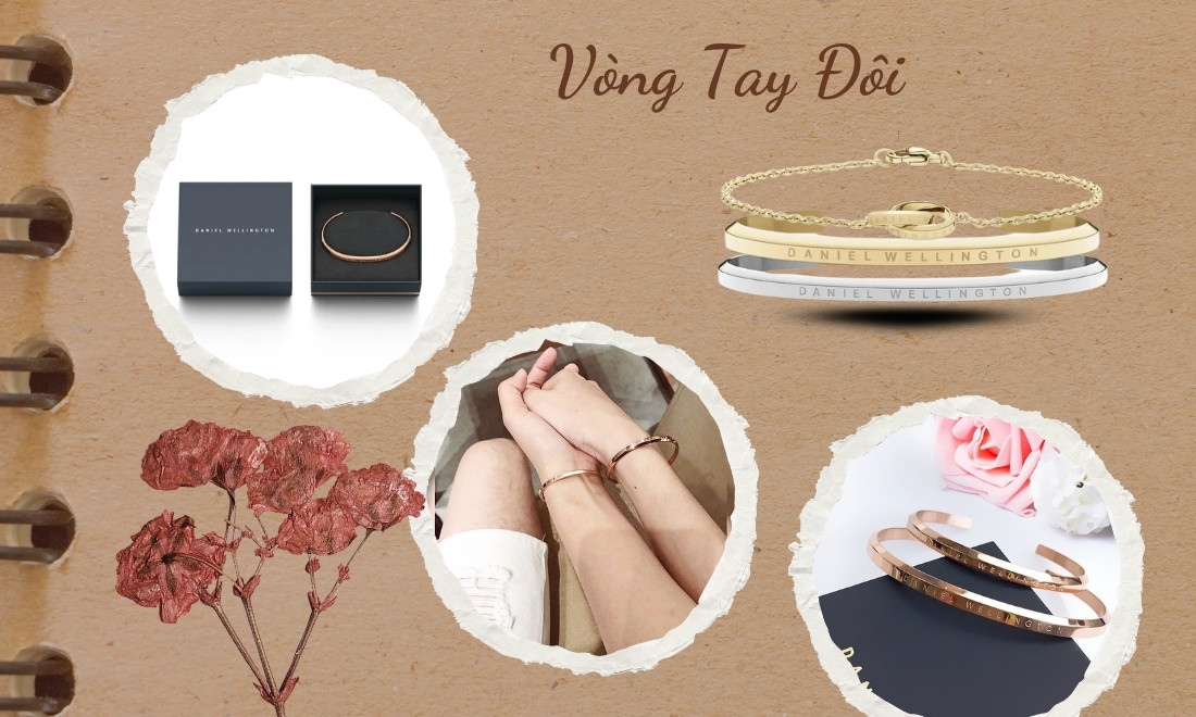 Vòng tay đôi khắc tên tạo dấu ấn cá nhân, biểu tượng tình yêu gắn kết